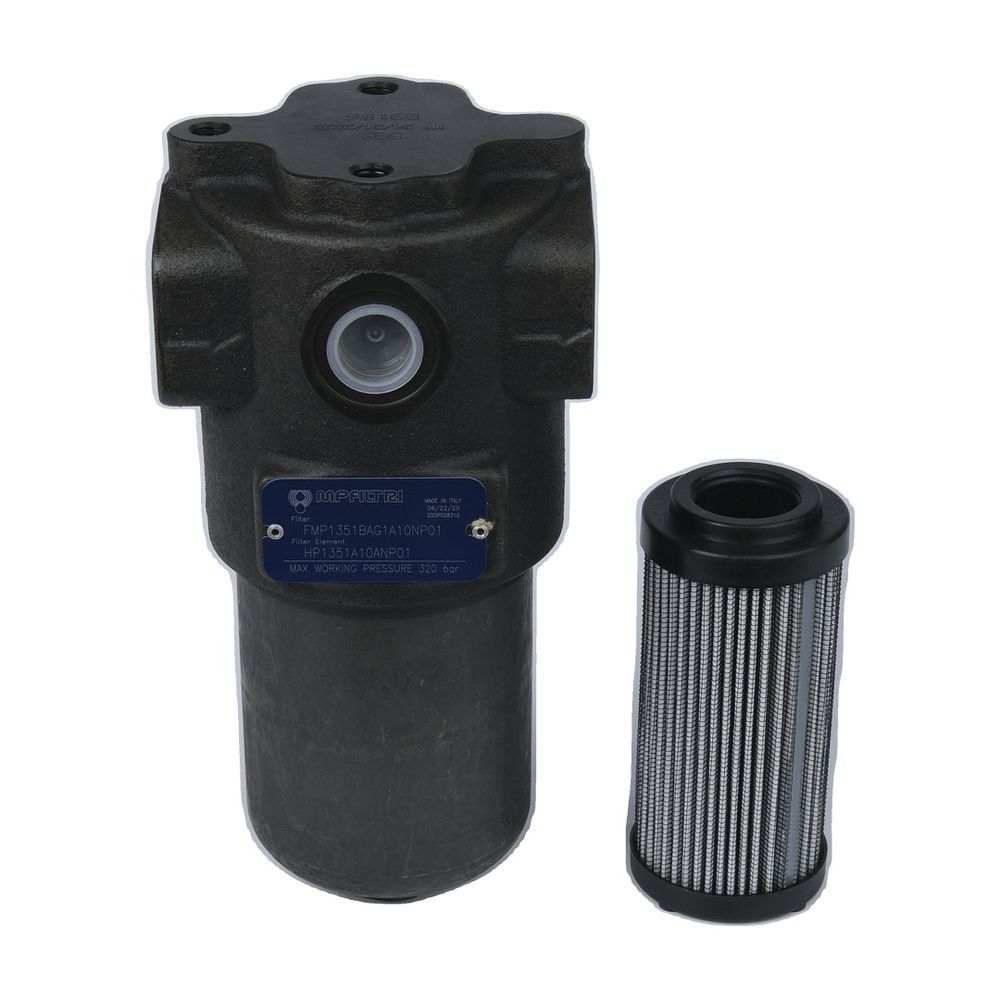 Фильтр напорный FMP1351BAG1A10NP01 подкл. G 3/4", 120 л/мин, 10 мкм, 320 БАР, Фиброволокно | MPFiltri Италия