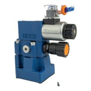 Клапан предохранительный модульного монтажа DBW10B1-50-200G24N9Z5L Mozioni, NG10, 200 bar, 24V DC