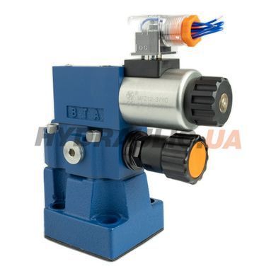 Клапан предохранительный модульного монтажа DBW10B1-50-200G24N9Z5L Mozioni, NG10, 200 bar, 24V DC