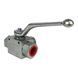 Кран шаровый трёхходовой селекторный муфтовый BK3-DN13-G1/2-112A G1/2&Prime;, ДУ13, 500 бар, схема L | MHA ZENTGRAF, Германия