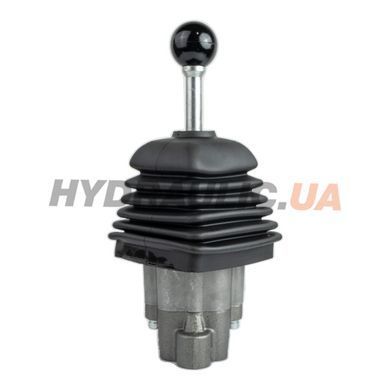 Джойстик гідравлічний двовісний JSSC400/01-B/01E3, куля &Oslash;40 мм, G 1/4&Prime; | GMS hydraulic, Туреччина