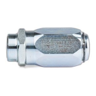 Дроссель масляный для гидравлики-бочка с обратным клапаном VRF | 3/8" BSP, 45 л/мин, 0,5 -300 Бар