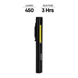 Ліхтарик світлодіодний 5W/3W +лазер +ультрафіолет з аккумулятором 800 mAh, 450 люменів | GROZ 55103 LED-175