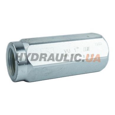 Зворотній клапан VU 1&Prime; V0630/8 160 л/хв 8 бар Oleodinamica Marchesini для високого тиску
