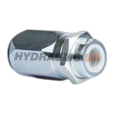 Дроссель масляный для гидравлики-бочка с обратным клапаном VRF | 3/8" BSP, 45 л/мин, 0,5 -300 Бар