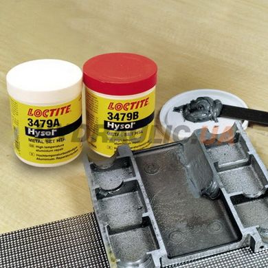 Loctite 3479 Эпоксидный состав с алюминиевым наполнителем, термостойкий, набор 500 г