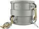 Камлок DD400 розетка 4" (D400 / камлок 100) - розетка 4" (D400 / камлок 100)