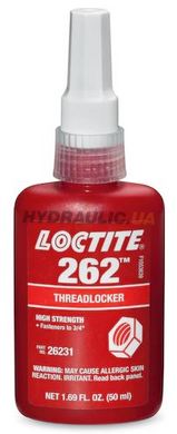 Loctite 262 Фиксатор резьбы анаэробный, средней/высокой прочности