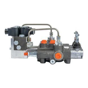 Гидрораспределитель секционный 2Z80-VRP-1A1ED3 A1ED3 G КZ1-VRE-24VDC, 2 секции, 80 л/мин, 315 бар, ручное + электр. дубл. 24VDC | Badestnost, Болгария