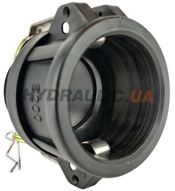 Муфта камлок тип B200 (2") с наружной резьбой, Полипропилен, ДУ 50, диаметр резьбы G 2"