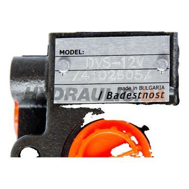 Диверторный распределитель DVS6/2-L-08-12V Badestnost, G1/2, 50 л/мин, 315 bar, 12VDC