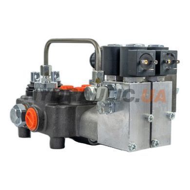 Гидрораспределитель секционный 2Z80-VRP-1A1ED3 A1ED3 G КZ1-VRE-24VDC, 2 секции, 80 л/мин, 315 бар, ручное + электр. дубл. 24VDC | Badestnost, Болгария