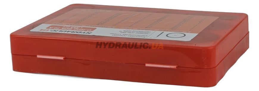 Набор уплотнительных колец O-Ring 343 шт (30 размеров), NBR 70, дюймовый ряд AS568 &mdash; BOX 70 A