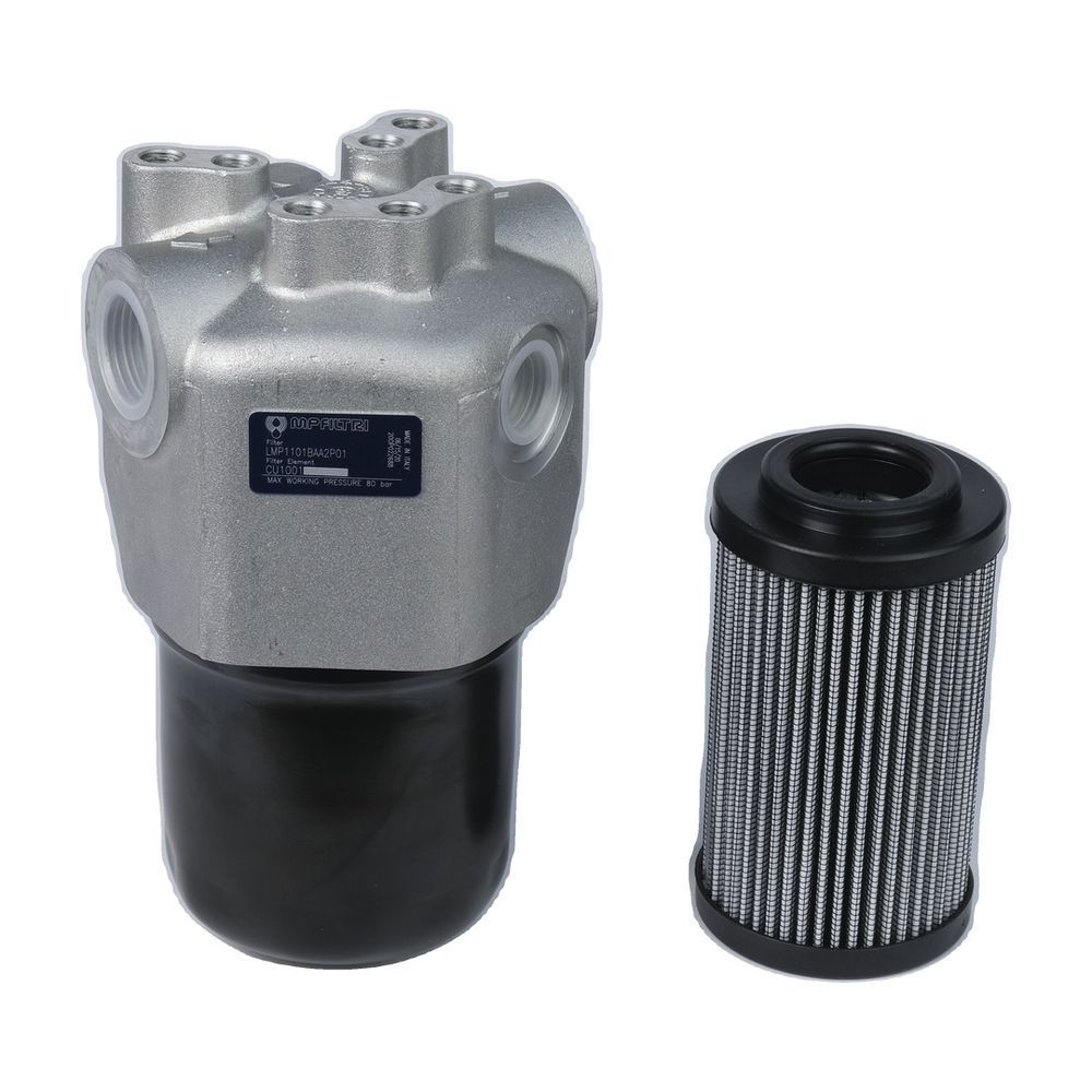 Корпус напірного фільтра LMP1101BAA2P01 підкл. G 3/4" 80 БАР | MPFiltri Італія