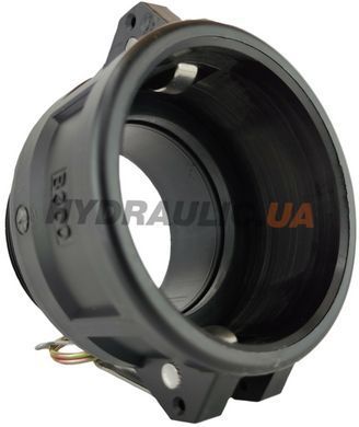 Муфта камлок тип B300 (3") с наружной резьбой, полипропилен, ДУ 75 (80), диаметр резьбы G 3"