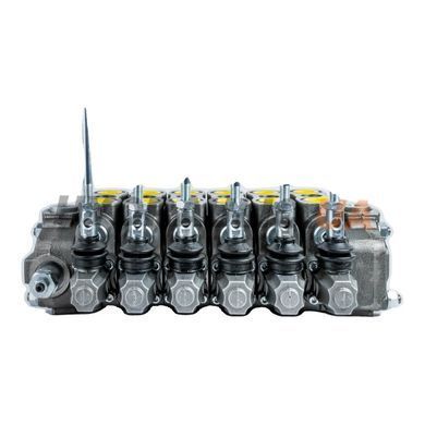 Гидрораспределитель GMS 100L GS 6-секционный, ручное управление &mdash; 100L GS16/6/AC(X-220), 100 л/мин