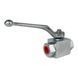 Кран шаровый двухходовой полнопроходной муфтовый BKH-DN10-G3/8-112A G3/8&Prime;, ДУ10, 500 бар | MHA ZENTGRAF, Германия