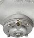 Клапан донный для секции бензовоза с квадратним фланцевым подключением 4" с пневматическим открытием клапана.