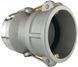 Камлок DA3040 алюміній | розетка 3" (D300 / камлок 75) - ніпель 4" (A400 / камлок 100)