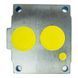 Монтажна плита Oleodinamica Mozioni G411/01 під DB30 / DBW30, ДУ30, різьба G 1 1/2&Prime;, 350 бар, код DWB30 G48, Італія