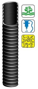 Наделастичний спіральний всмоктувальний рукав OPTIMUM