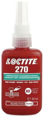 Loctite 270 (2701) фіксатор різьби високої міцності