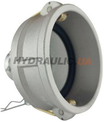 Камлок DA4020 алюминий | розетка 4" (D400/камлок 100) - ниппель 2" (A200/камлок 50)