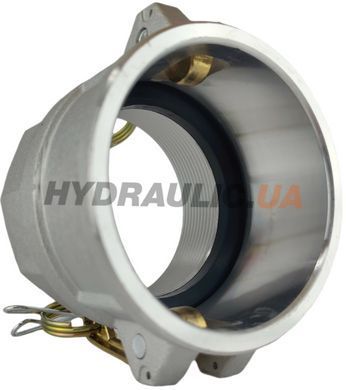 Муфта камлок тип D300(3") муфта с внутренней резьбой, Алюминий, ДУ 75(80), резьба G 3"