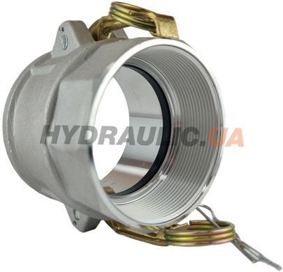 Муфта камлок тип D300(3") муфта с внутренней резьбой, Алюминий, ДУ 75(80), резьба G 3"