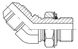 Адаптер угловой 45° регулируемый наружная резьба JIC - BSP, J UE-G