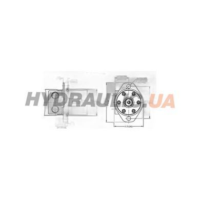 Гідромотор орбітальний M+S Hydraulic HPQ50C4UE 50 см&sup3; для привода конвеєрів та транспортерів, Болгарія