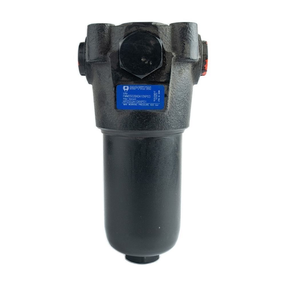 Фильтр напорный FMM0502BADA25NP03 подкл. G 3/4", 125 л/мин, 25 мкм, 420 БАР, | MPFiltri Италия