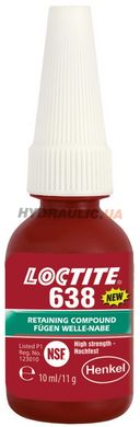 Вал-втулочный фиксатор Loctite 638 — высокой прочности, зазор до 0,25 мм