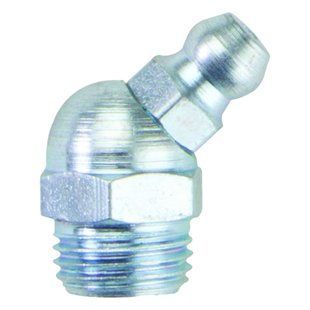 Прес маслянка (тавотниця) кулькова 45&deg;, різьба M10x1.25, поштучно, DIN71412 | UMETA Німеччина