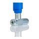 Дроссель масляный для гидравлики с обратным клапаном VRFU 90&deg; | 1/4" BSP, 15 л/мин, 0,5-350 Бар