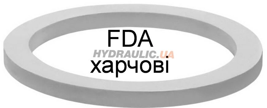 Ущільнююче кільце під Камлок, FDA (Для харчових потреб), B-050 (1/2")