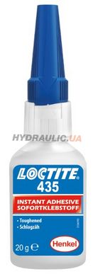Loctite 435 Клей для пористых поверхностей, армирован резиной, низкой вязкости