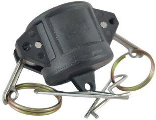 Муфта (розетка) Зʼєднання Камлок (CAMLOCK) тип DC - кришка захисна для штуцерів ШРЗ
