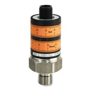 Датчик давления электронный PK6532 0-100 бар, 2 выхода PNP, G1/4&Prime;, M12 | ifm, Германия