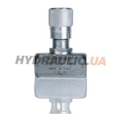Дросель STBF G3/8&Prime; 30 л/хв 400 бар | OLEOWEB, Італія