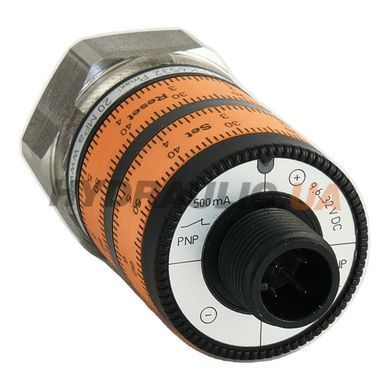Датчик давления электронный PK6532 0-100 бар, 2 выхода PNP, G1/4&Prime;, M12 | ifm, Германия