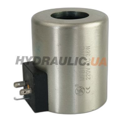 Котушка електромагнітна 4WE10 220V AC з роз'ємом Oleodinamica Mozioni, Італія