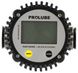 Електронний, точний лічильник Prolube OM-2000 для дизельного пального та оливи з пропускною здатністю до 30 л/хв та різьбою підключення BSPP 1/2"