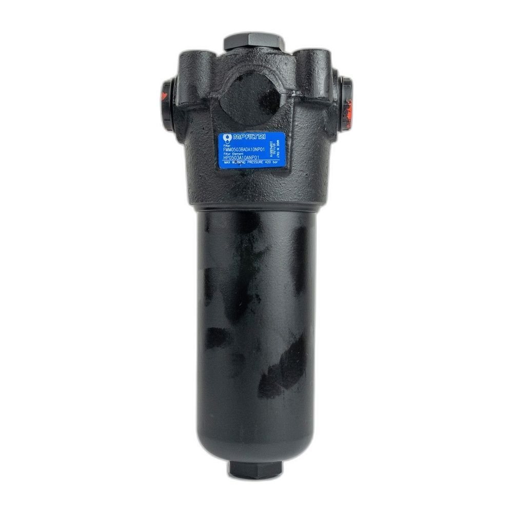 Фильтр напорный FMM0503BACМ25NP01 подкл. G 1/2", 150 л/мин, 25 мкм, 420 БАР, | MPFiltri Италия