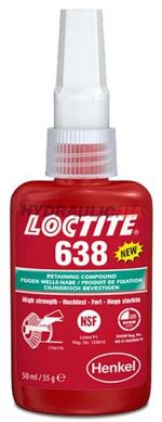 Вал-втулочный фиксатор Loctite 638 — высокой прочности, зазор до 0,25 мм