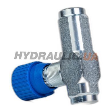 Дроссель масляный для гидравлики с обратным клапаном VRFU 90&deg; | 3/8" BSP, 30 л/мин, 0,5-350 Бар