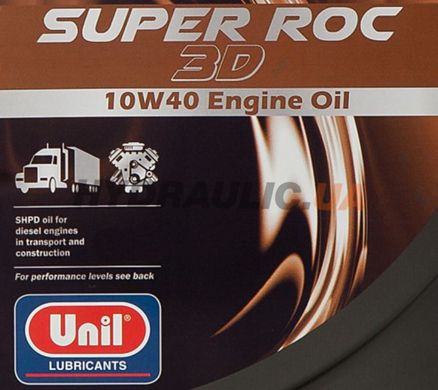 Синтетична моторна олива для автомобілів з дизельним двигуном UNIL Super ROC 3D 10W40, 20л