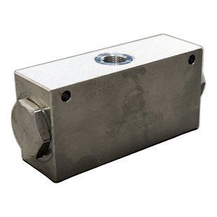 Роздільник потоку 004.008.B00 (VDF-38), 3/8&Prime; BSP, 12-23 л/хв, 210 бар, 50/50 | LUEN, Італія