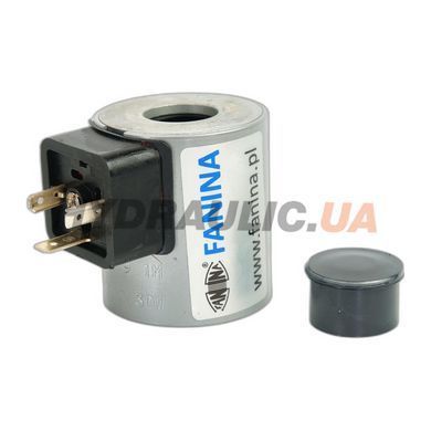 Котушка електромагнітна C45-19 12V DC для гідророзподільника, Італія
