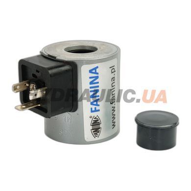 Котушка електромагнітна C45-19 12V DC для гідророзподільника, Італія